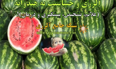 آلرژی-و-حساسیت-به-هندوانه- آلرژینو