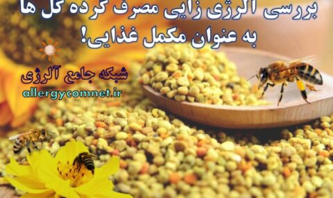 بررسی-آلرژی-زایی-مصرف-گرده-گل-ها-به-عنوان-مکمل-غذایی- آلرژینو