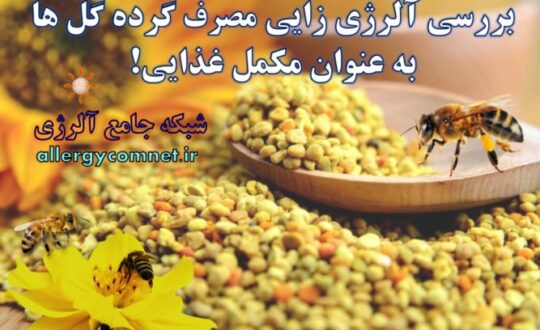 بررسی-آلرژی-زایی-مصرف-گرده-گل-ها-به-عنوان-مکمل-غذایی- آلرژینو