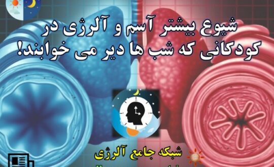 شیوع-بیشتر-آسم-و-آلرژی-در-کودکانی-که-شب-ها-دیر-می-خوابند-آلرژینو