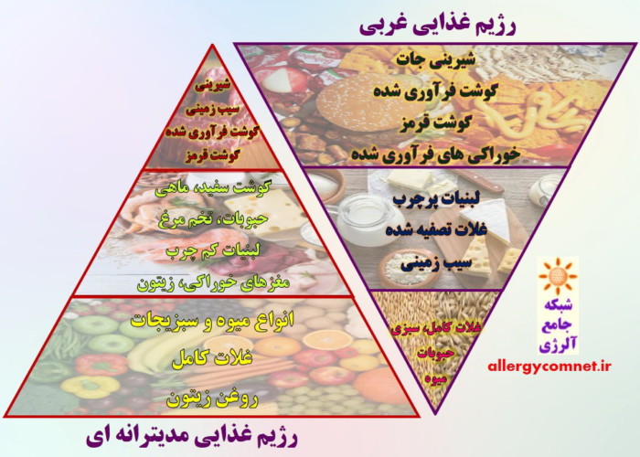 مؤثرترین رژیم غذایی برای پیشگیری و کنترل بیماری آسم ۲-- شبکه جامع آلرژی