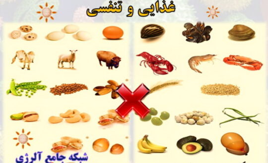 واکنش-متقاطع-میان-مواد-حساسیت-زای-غذایی-و-تنفسی-شبکه-جامع-آلرژی
